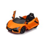 Mamido Detské elektrické autíčko Lamborghini Revuelto oranžové