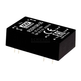 MEAN WELL RDDW10H-12 DC / DC menič napätia 416 mA 10 W Počet výstupov: 2 x; RDDW10H-12