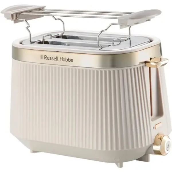 Russell Hobbs Brontë 26761-56 béžová / Hriankovač / 1670 W / 2 plátky / 6 stupňov opečenia (26761-56)