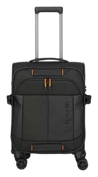 Malý textilný kufor Travelite Briize S Black