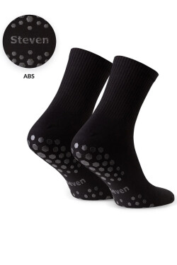 PÁNSKE PONOŽKY S ABS 088 černá 41-43