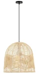 Immax BOHO PELO / Závesné svietidlo / D50 cm / E27 / prírodný ratan (08263L)