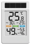 RainPoint BALDRTHERM B0590TH-V6 / Termohygrometer / solárne napájanie / veľký displej / index komfortu (B0590TH-V6)