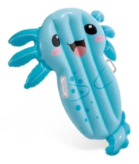 INTEX Nafukovacie lehátko Axolotl 117x107 cm / Hračka do vody / PVC / od 3 rokov (58159NP)