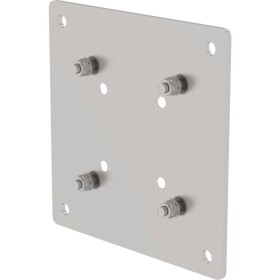 MUNK Günzburger Steigtechnik 60948 Doska adaptéra nehrdzavejúca oceľ 100x100mm, 150x150mm 1 ks; 60948