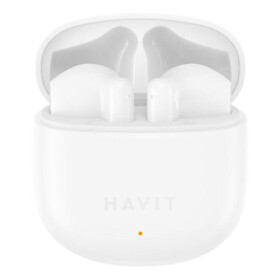 Havit TW976 biela / Bezdrôtové slúchadlá / Bluetooth 5.3 / nabíjacie púzdro / až 5 h (TW976-WHITE)