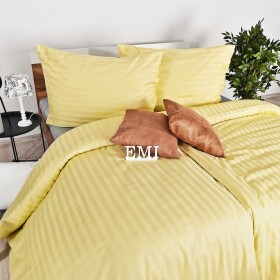 EMI posteľné obliečky damaškové žlté