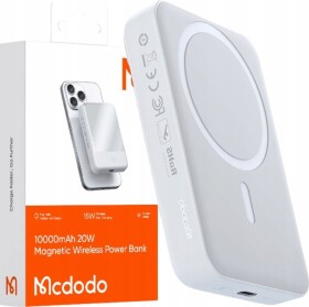 Mcdodo MCDODO POWERBANK INDUKCYJNY DO MAGSAFE 12 13 14 15 MINI BEZPRZEWODOWY 10000