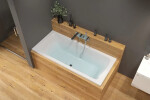 Obdĺžniková vaňa Laguna Nora Plus 180x80 cm akrylát ľavá aj pravá NO1800PLUS NO1800PLUS