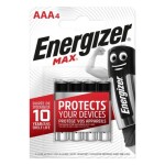 Energizer MAX Batéria - Mikrotužka AAA 4 ks (EU002)