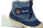 Fare 5041202 modré zimné barefoot topánky 22 EUR