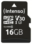 INTENSO microSDHC Professional 16GB / Pamäťová karta / UHS-I (U1) / Class 10 / 90 MB/s / vr. SD adaptéra (3433470)