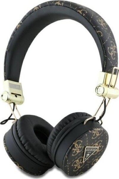 Guess Guess Bluetooth ENC GUBH70E4PTMK on-ear headphones black/black 4G Triangle Round Shape