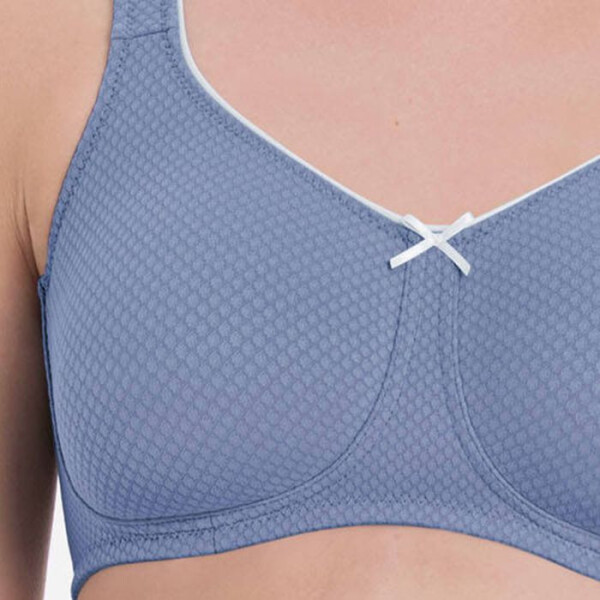 Chirurgická podprsenka Leni s tvarovanými košíčkami 5785X, stredne modrá – Anita Care 392 medium blue 105C