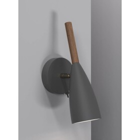 Nordlux Pure 78271011 nástenné svetlo GU10 8 W halogénová žiarovka, LED sivá; 78271011