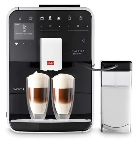 Melitta Barista T SMART F83/0-102 čierna / automatický kávovar / dotykové ovládanie / aplikácia Connect / výtok 140 mm (217809)