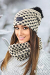 Kamea Hat&Scarf K.23.214.03 béžová OS