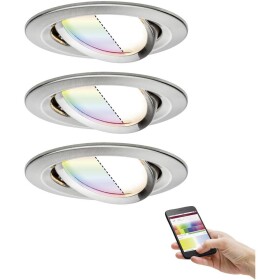 Paulmann 92965 LED vstavané svetlo sada 3 ks LED 15.6 W železo (kartáčovamé); 92965