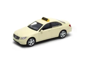 Welly 2016 Mercedes-Benz E-Class TAXI 1:34 krémová