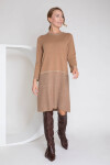 Deni Cler Milano Dress T-Dc-328D-0S-20-19-1 Brown 36