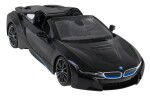 RASTAR Auto na diaľkové ovládanie R / C BMW I8 Roadster Rastar 1:12 čierne