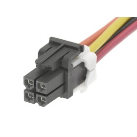 Molex zásuvkové púzdro na kábel Počet pólov 4 451350401 1 ks Bulk; 451350401