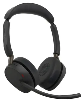 JABRA Evolve3 65 UC USB-C čierna / Bezdrôtové slúchadlá / mikrofón / ANC / USB-C + Bluetooth (36599-989-899)