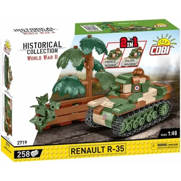 Cobi 2719 II WW Renault R-35, PL/FR 2 v 1