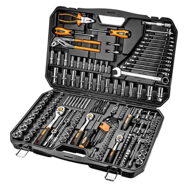 Neo Tools 10-078 / Sada náradia a nástrčných hlavíc / 233 ks (10-078)