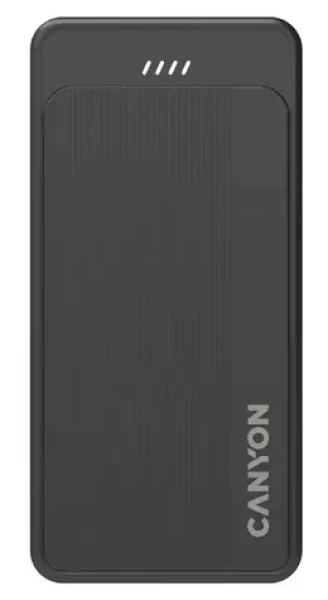 Canyon OnPower 200 20 000 mAh / Powerbanka / LED indikátor / vstup USB-C, microUSB / výstup USB-C, 2x USB-A (CNS-CPB200B)