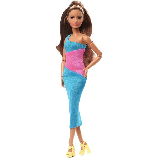 Mattel Barbie Looks Bábika brunetka s copom 29 cm