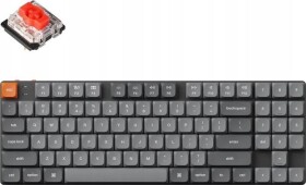 Keychron Keychron K13 Max QMK/VIA Wireless Custom Mechanical Keyboard White Backlight / Low Profile Gateron Mechanical / Red