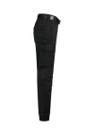 Pracovné nohavice Twill Cordura Stretch unisex pracovné nohavice čierne 55