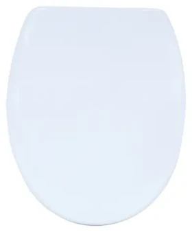 MSV WC doštička biela / Duroplast Thermodur / Soft close / Nerezové pánty