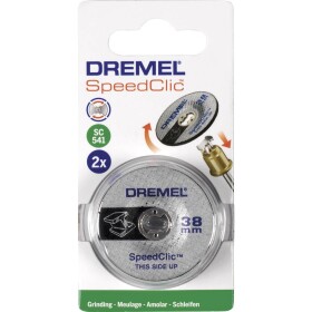 Drusné kotoučky SpeedClic Dremel SC541, O 38 mm, 2 ks