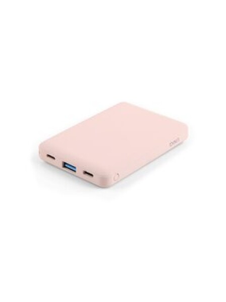 UNIQ Fuele Mini Power Banka 8000mAh ružová / výstup USB-C USB-A / vstup microUSB / 18W (8886463672228)