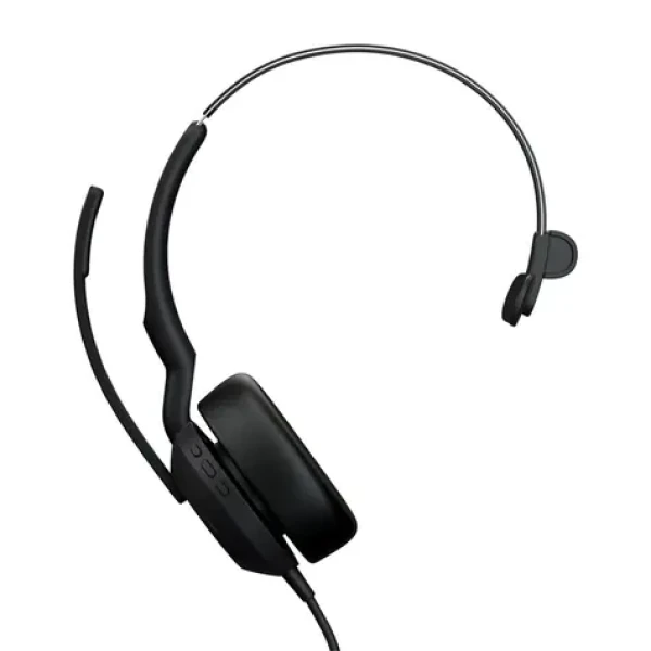 JABRA Evolve2 50 čierna / Mono slúchadlo / mikrofón / ANC / USB-A + USB-C / UC (25069-889-899)