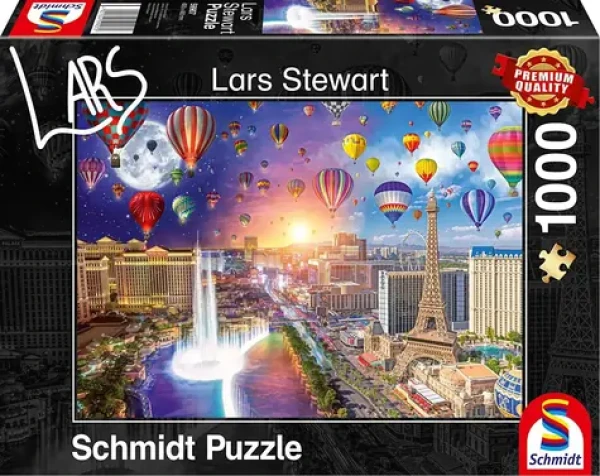 Schmidt Puzzle Deň a noc: Las Vegas