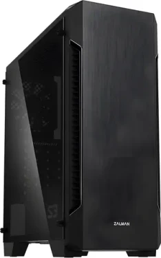 Zalman S3 TG čierna / PC skriňa / ATX / temperované sklo / 2x USB 3.2 Gen2 + 2x USB 2.0 / bez zdroja (S3 TG)