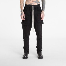 Kalhoty Rick Owens DRKSHDW Creatch Cargo Drawstring Pants Black XL
