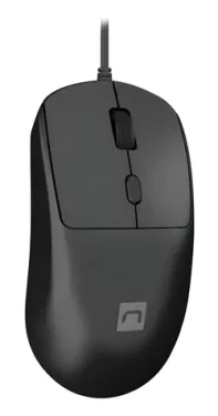 Natec Hawk 2 čierna / Myš / Laserová / Drôtová USB-A / 2400 DPI / 4 tlačidlá (NMY-2387)