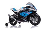 Mamido Detská elektrická motorka BMW HP4 Race JT5001 modrá