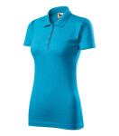 Single J. dámske polo tričko tyrkysové 2XL