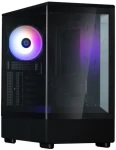 Zalman P10 čierna / mATX / 1x USB-A 3.0 / 1x USB-C 3.0 / 1x 120mm ARGM / bez zdroja / priehľadná bočnica (P10 Black)