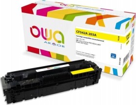 Armor Toner OWA Armor do HP Color LaserJet Pro M254, Pro MFP M280, Pro MFP M281,CF542A,1300 str.,žltá/yellow (CF542A)