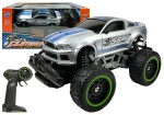 Mamido Auto na diaľkové ovládanie R / C Monster 1:24 strieborné