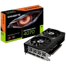 GIGABYTE RTX 4070 WINDFORCE 2X OC 12GB / 2490MHz / 12GB GDDR6 / 192xbit / 1x HDMI + 3x DP / 200W / (8) (GV-N4070WF2OC-12GD)