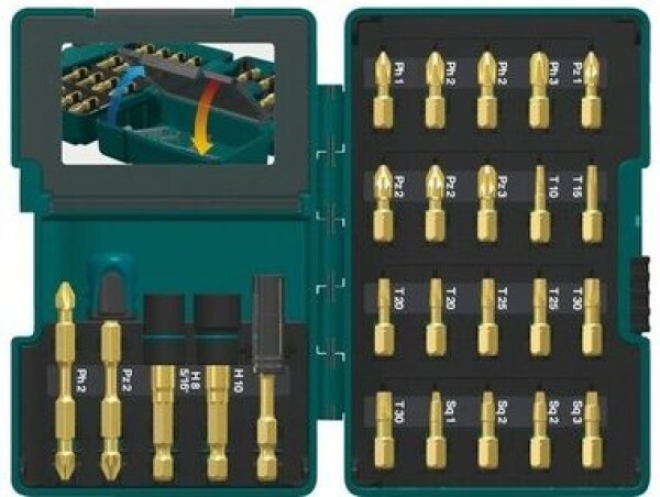 Makita B-49921 Súprava bitov (26 ks) (B-49921)