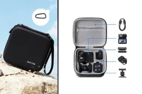 Stablecam PU puzdro pre DJI OSMO Nano Standard Combo čierna / Puzdro / PU, Lycra / 16 × 15 × 6 cm