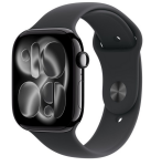 Apple Watch 11 GPS 46mm Jet Black Alu Sport Band S/M Black (MEUW4RK/A)